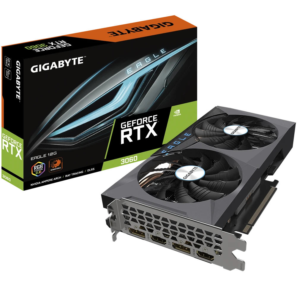 Gigabyte GeForce RTX 3060 EAGLE 12G  (Rev. 2.0)